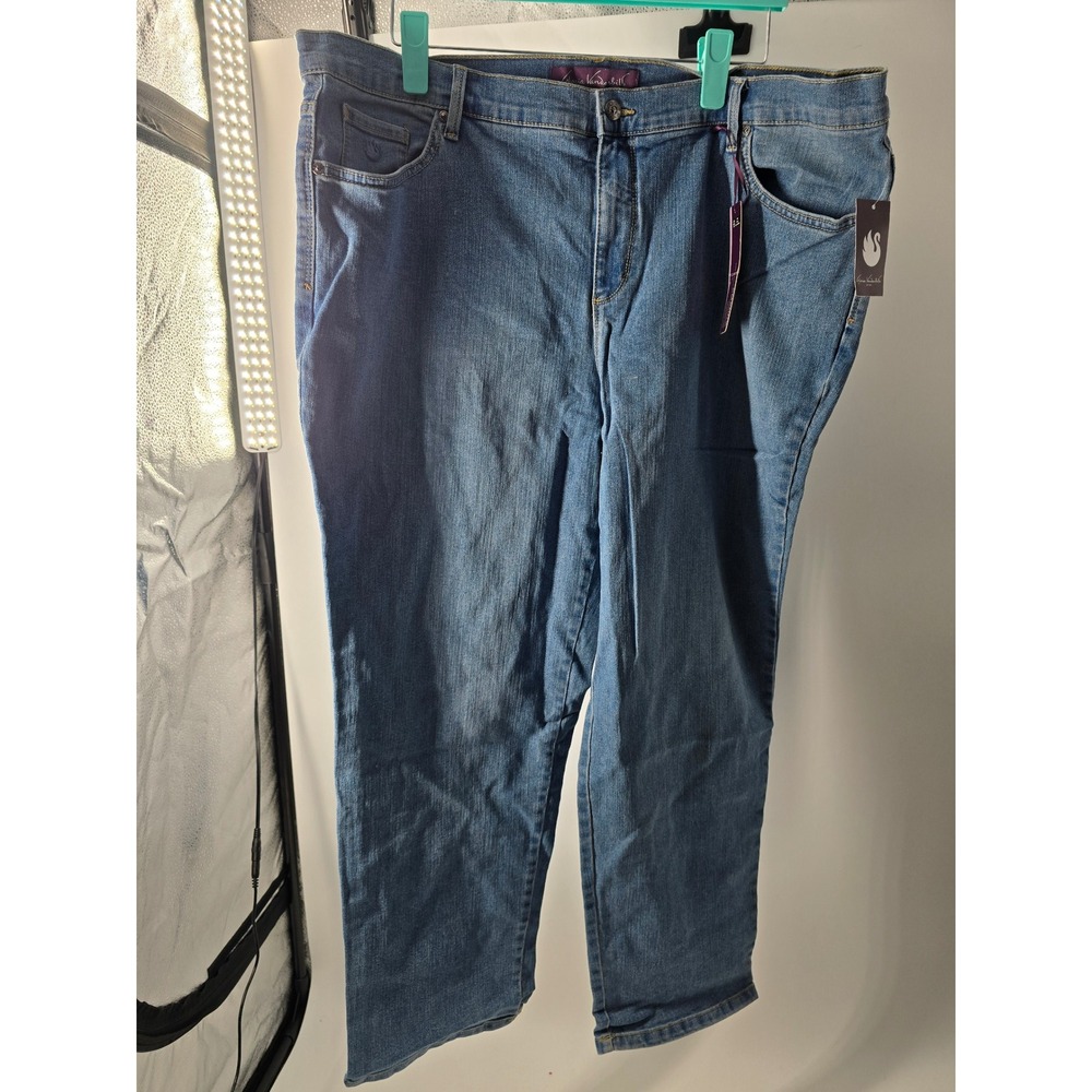 Gloria Vanderbilt Amanda Sculpt Stretch‎ Jeans 20W Short Medium Wash